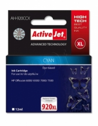 HP 920, CD972AE, cyan, 12ml, vysokokapacitní