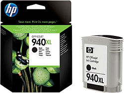 HP 940XL, C4906A, black, 49ml, originál