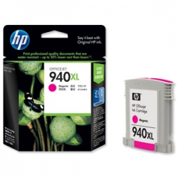 HP 940XL, C4908A, magenta, 28ml, originál