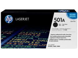 HP 501A, Q6470A, black, 6000 stran, originál