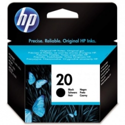 HP 20, C6614D, black, 28ml, original