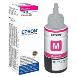 Epson T6643, 70ml, magenta - original