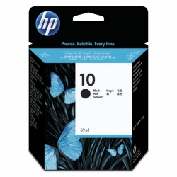 HP 10, C4844A, black, 69ml, originál