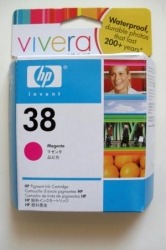 HP 38, C9416A, magenta, 27ml, originál