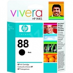 HP 88XL, C9396A, black, 58,9ml, originál