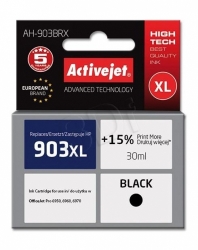 HP 903XL, T6M15AE, black, vysokokapacitní, 30ml