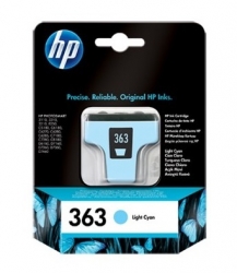 HP 363, C8774EE, light cyan, 5,5ml, originál