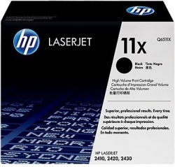 HP 11X, Q6511X, black, 12 000 stran, originál