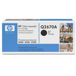 HP 309A, Q2670A, CLJ 3500/3550/3700, black, 6000 stran, originál