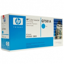 HP 503A, Q7581A, CLJ 3505/3800, cyan, 6000 stran, originál