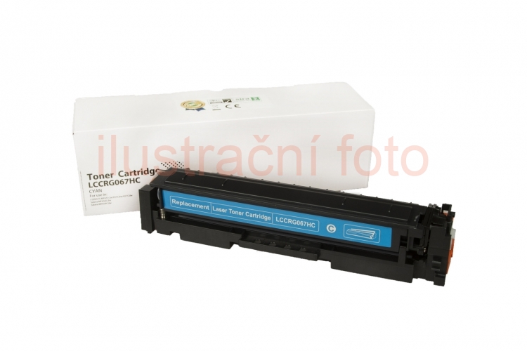 Canon CRG-067 H, 5105C002, vysokokapacitní, cyan, 2350 stran, nový
