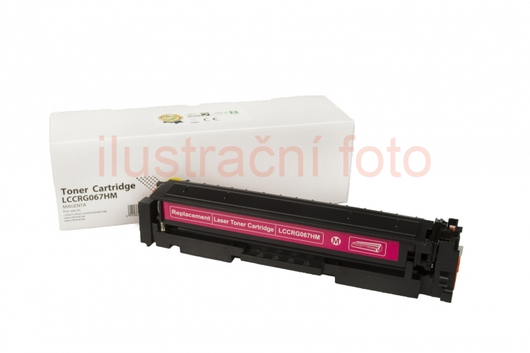 Canon CRG-067 H, 5104C002, vysokokapacitní, magenta, 2350 stran, nový