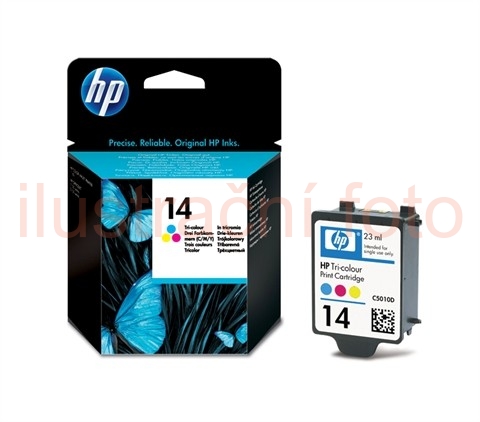 HP 14, C5010DE, color, 23ml, originál